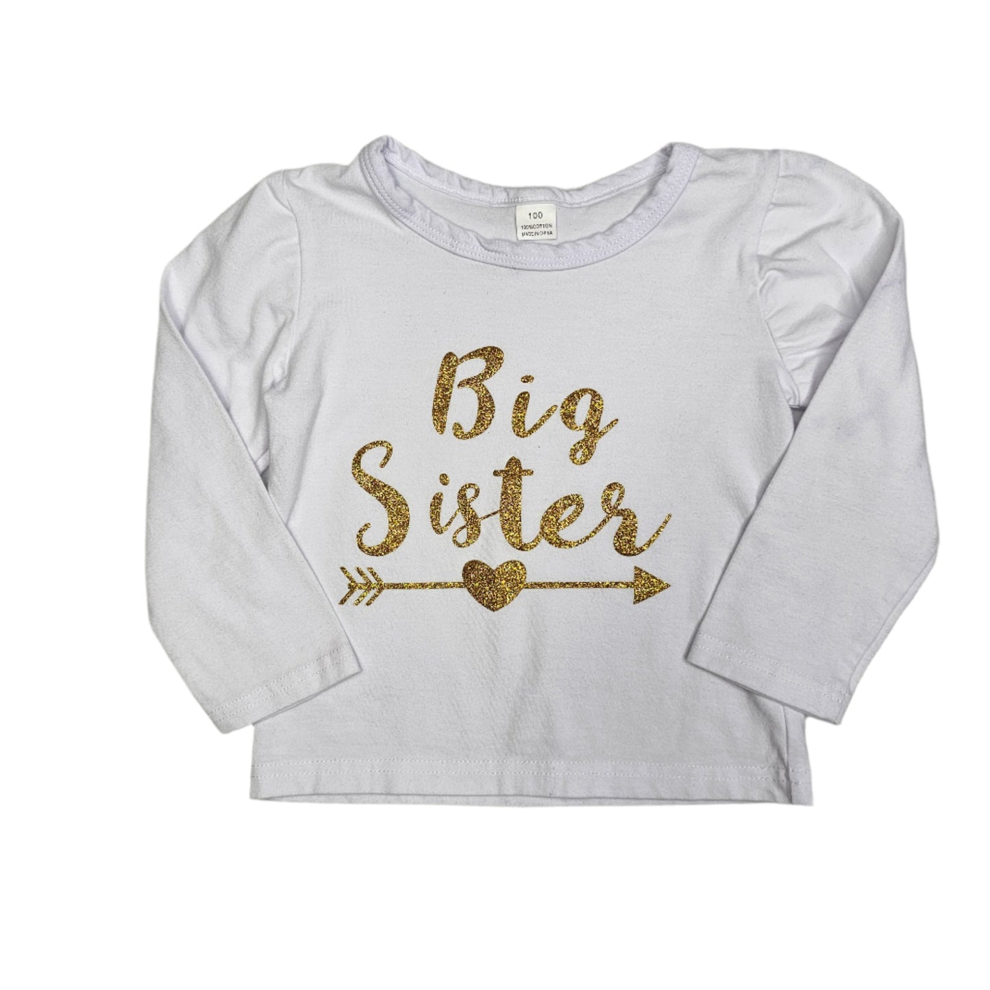 Big Sister 2T Graphic Long Sleeve