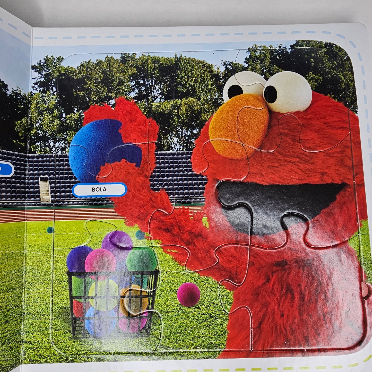 Sesame Street Los Oficios de Elmo Spanish Puzzle Book
