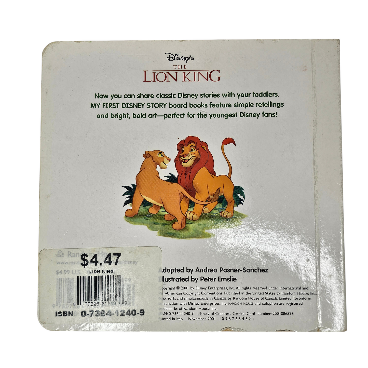 My First Disney Story The Lion King