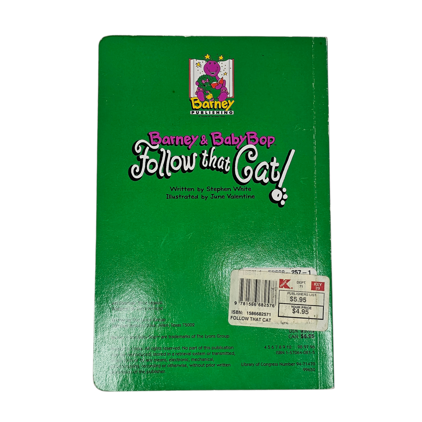 Barney & Baby Bop Follow That Cat!