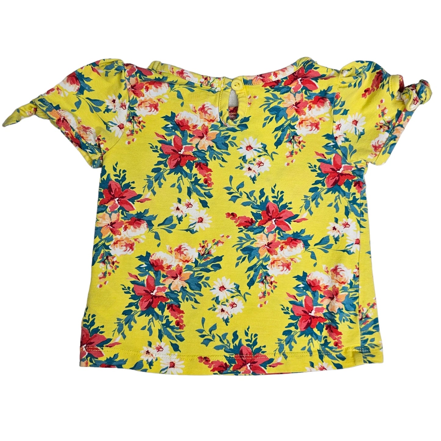 Ruffle Butts 18-24M Floral Tee