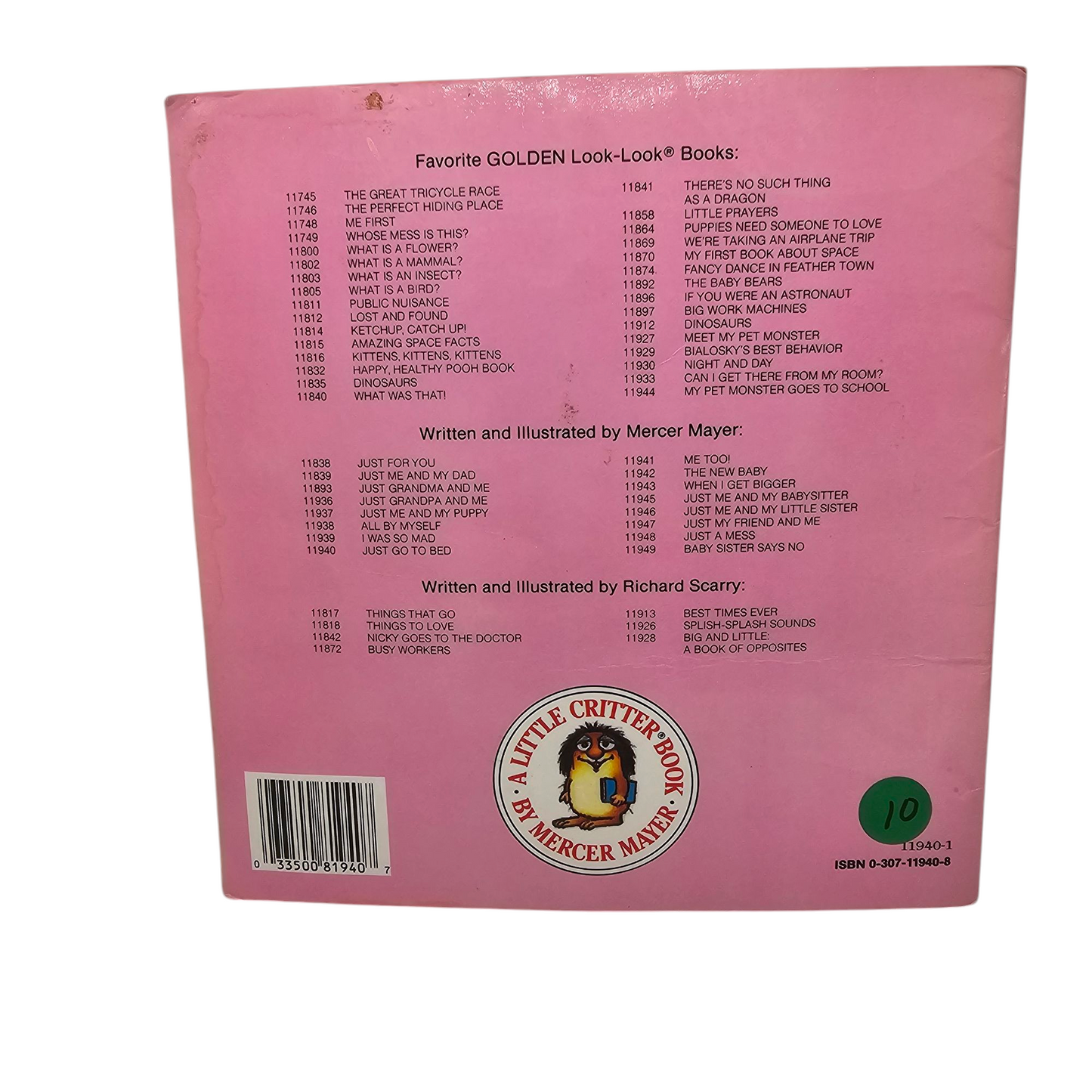 Little Critter Just Go to Bed