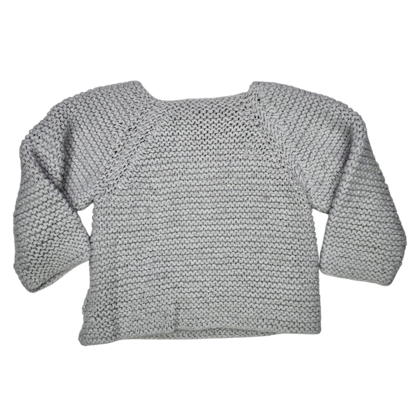 6-9M Crochet Button Sweater