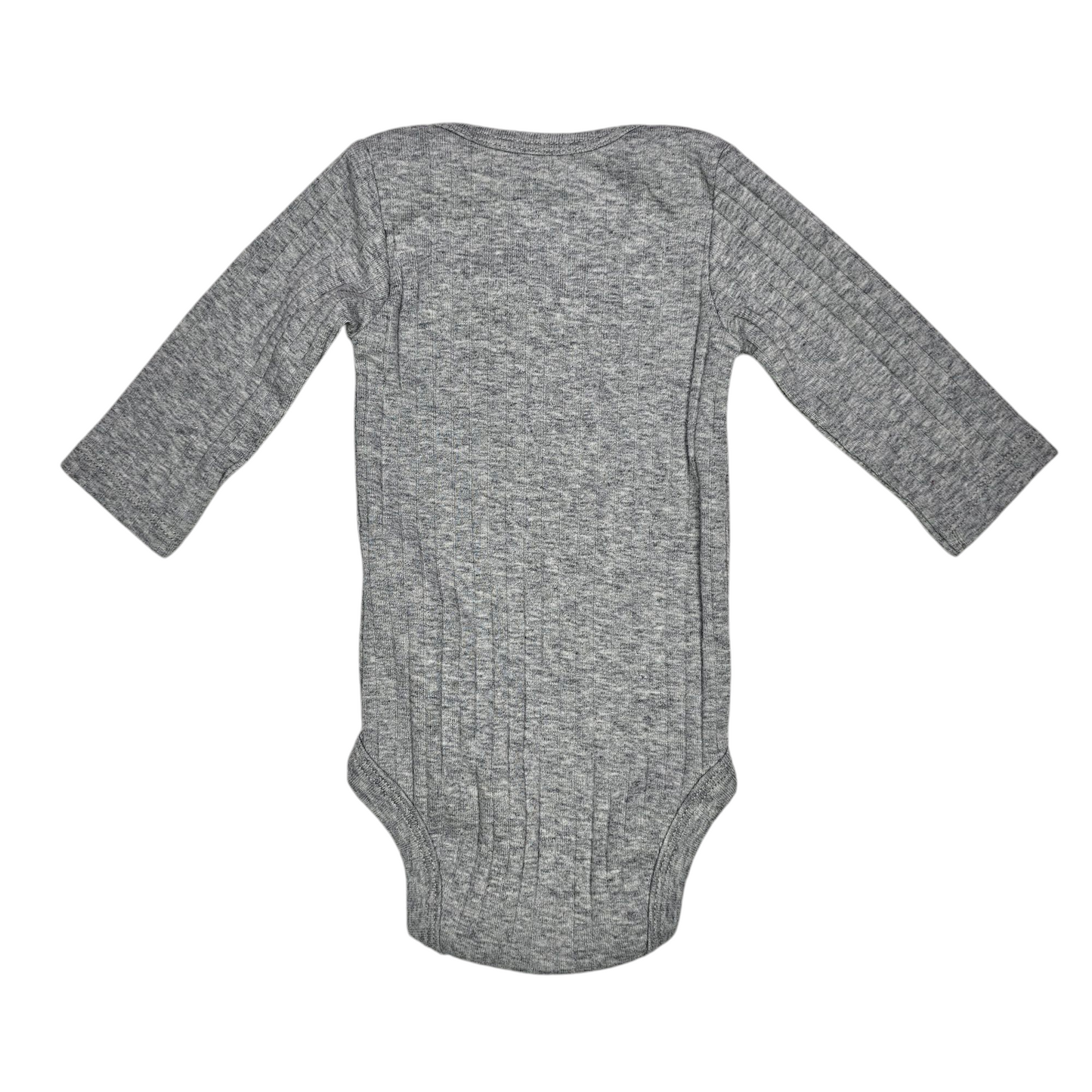 Child of Mine Carters 0-3M Ribbed Long Sleeve Bodysuit
