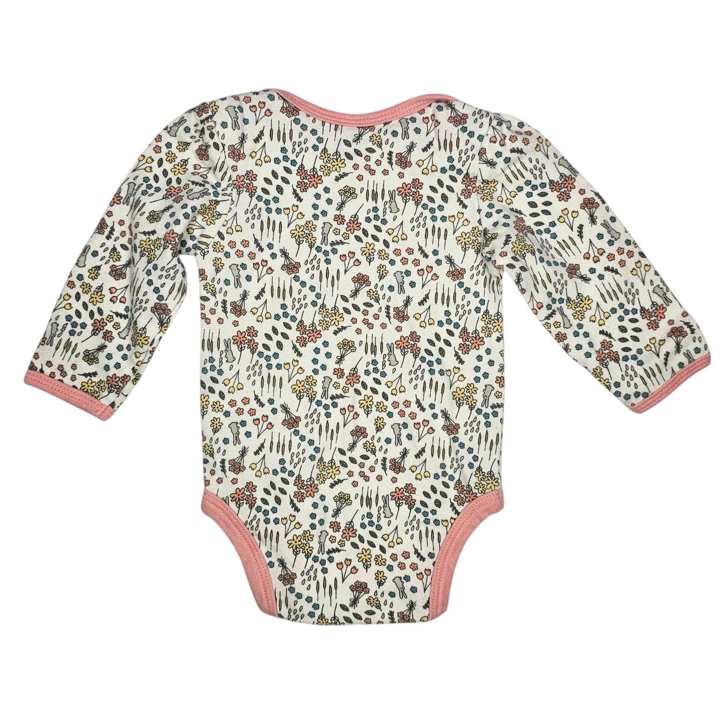 Chick Pea 3-6M Floral Bodysuit