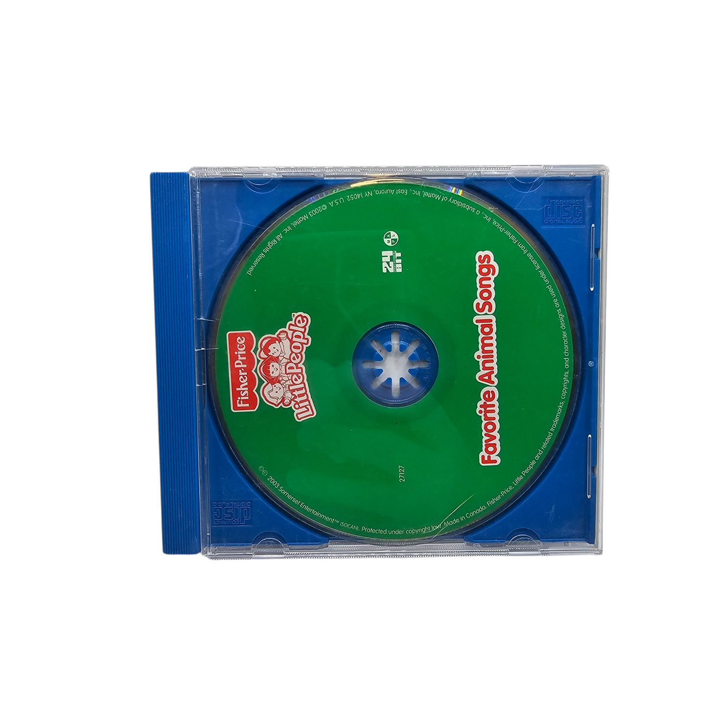 Fisher Price Little People Favorite Animal Songs CD