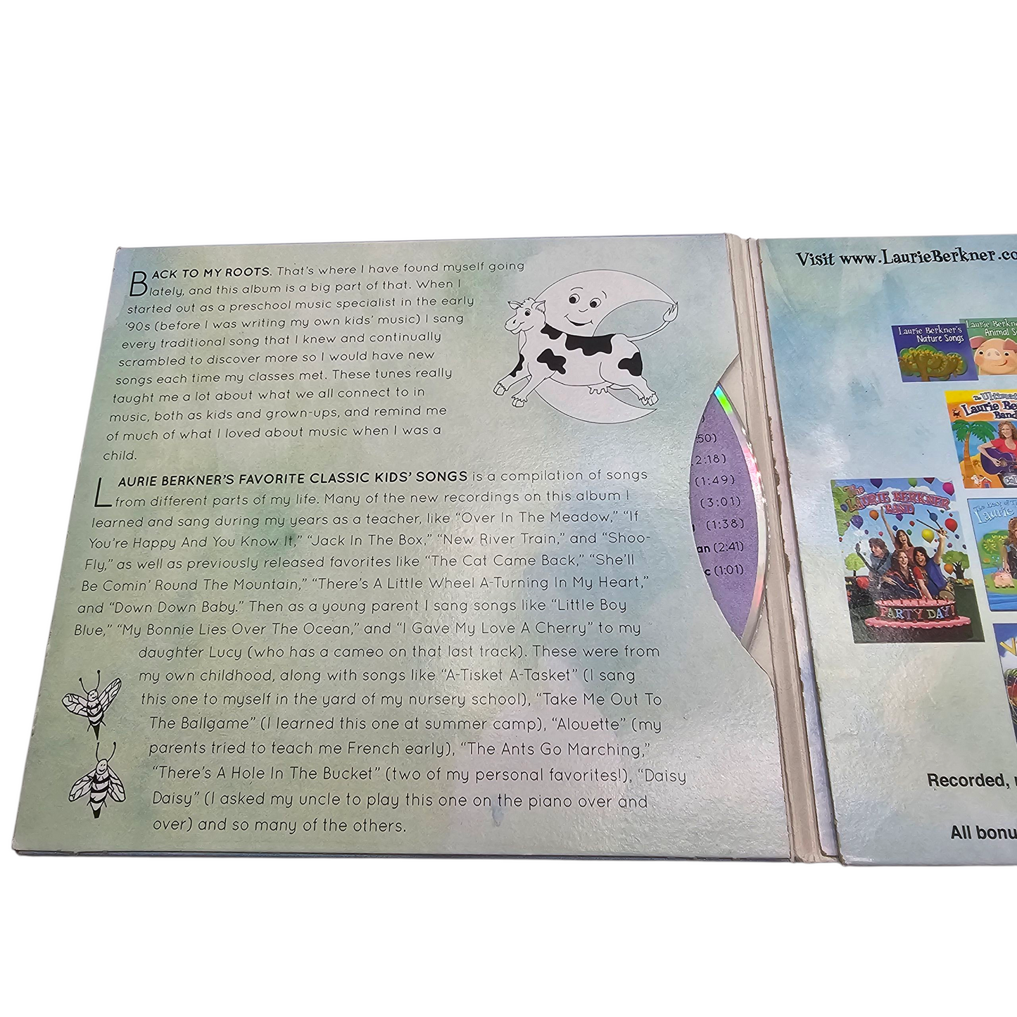 Laurie Berkner's Favorite Classic Kids Songs CD Set