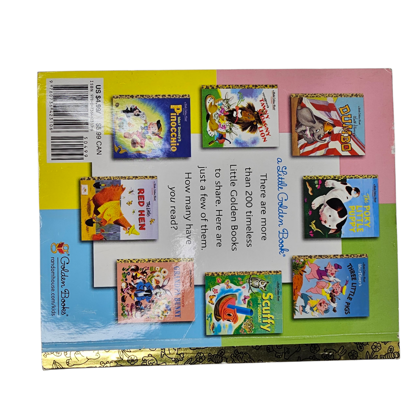 Little Golden Walt Disney Mother Goose