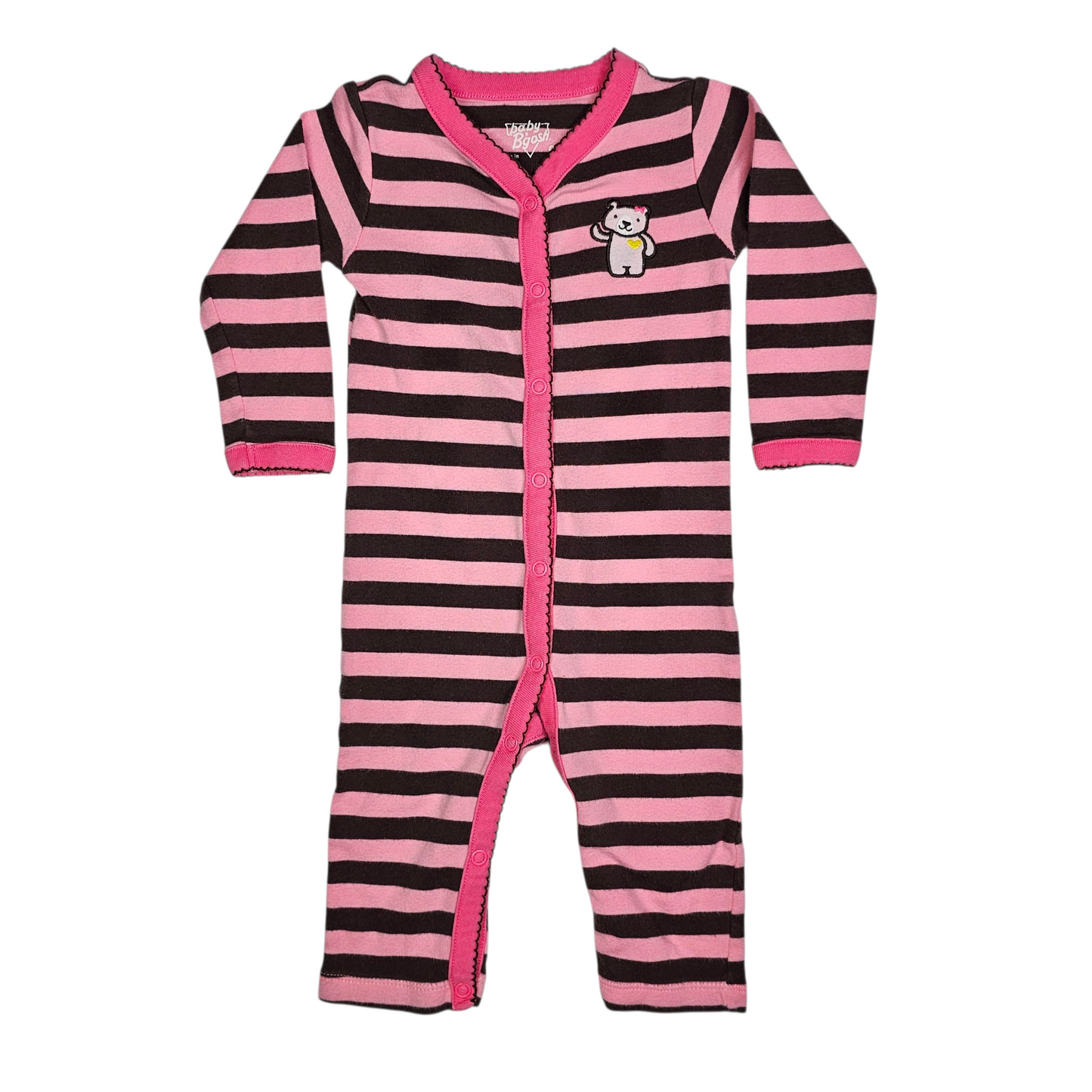 Baby B'Gosh 9M Striped Jumpsuit