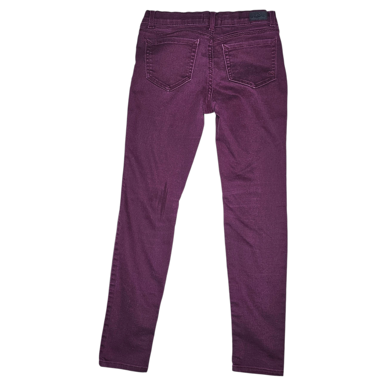 Jordache 12 Slim Burgundy Super Skinny Jeans