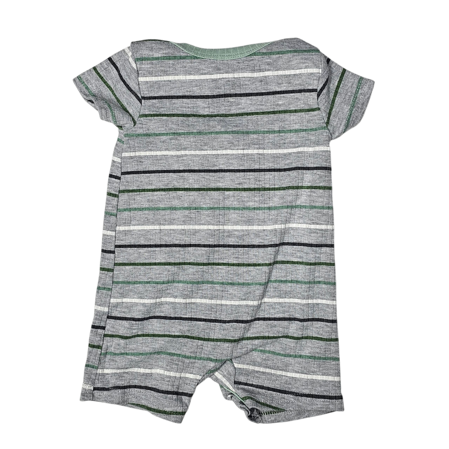 Millie & Myles 0-3M Striped Romper