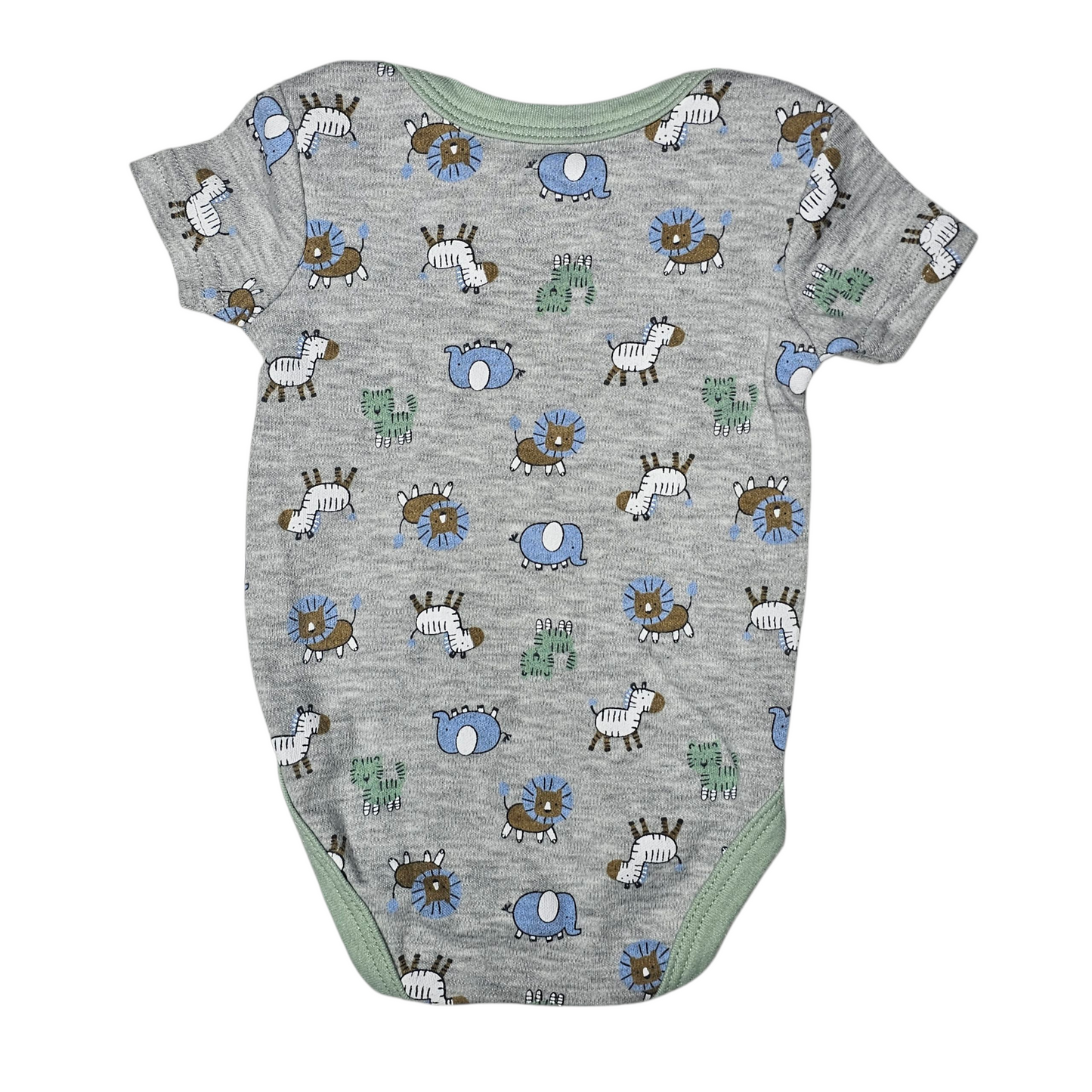 Little & Loved 0-3M Animal Bodysuit