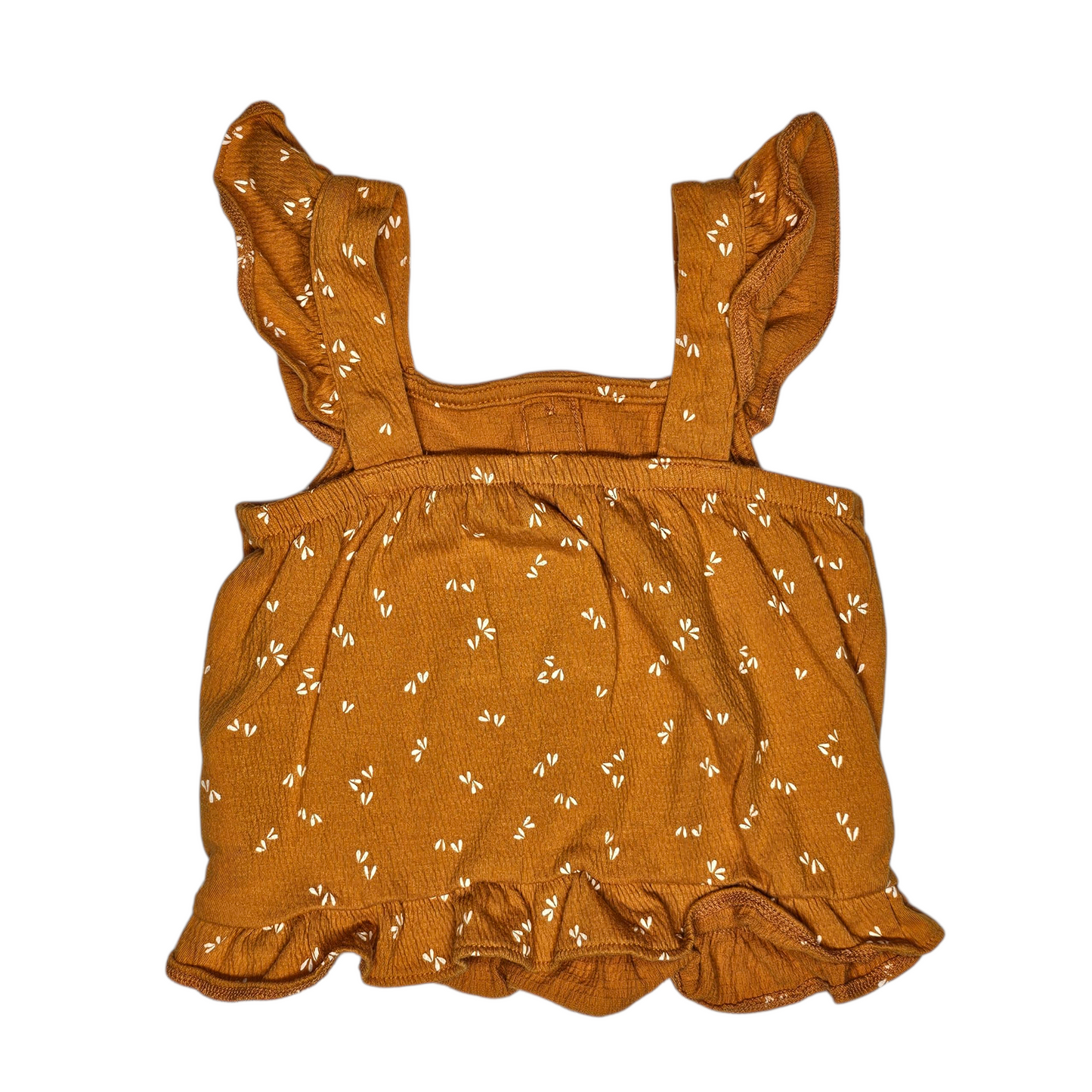 Carter's 2T Ruffle Button Front Sleeveless Top