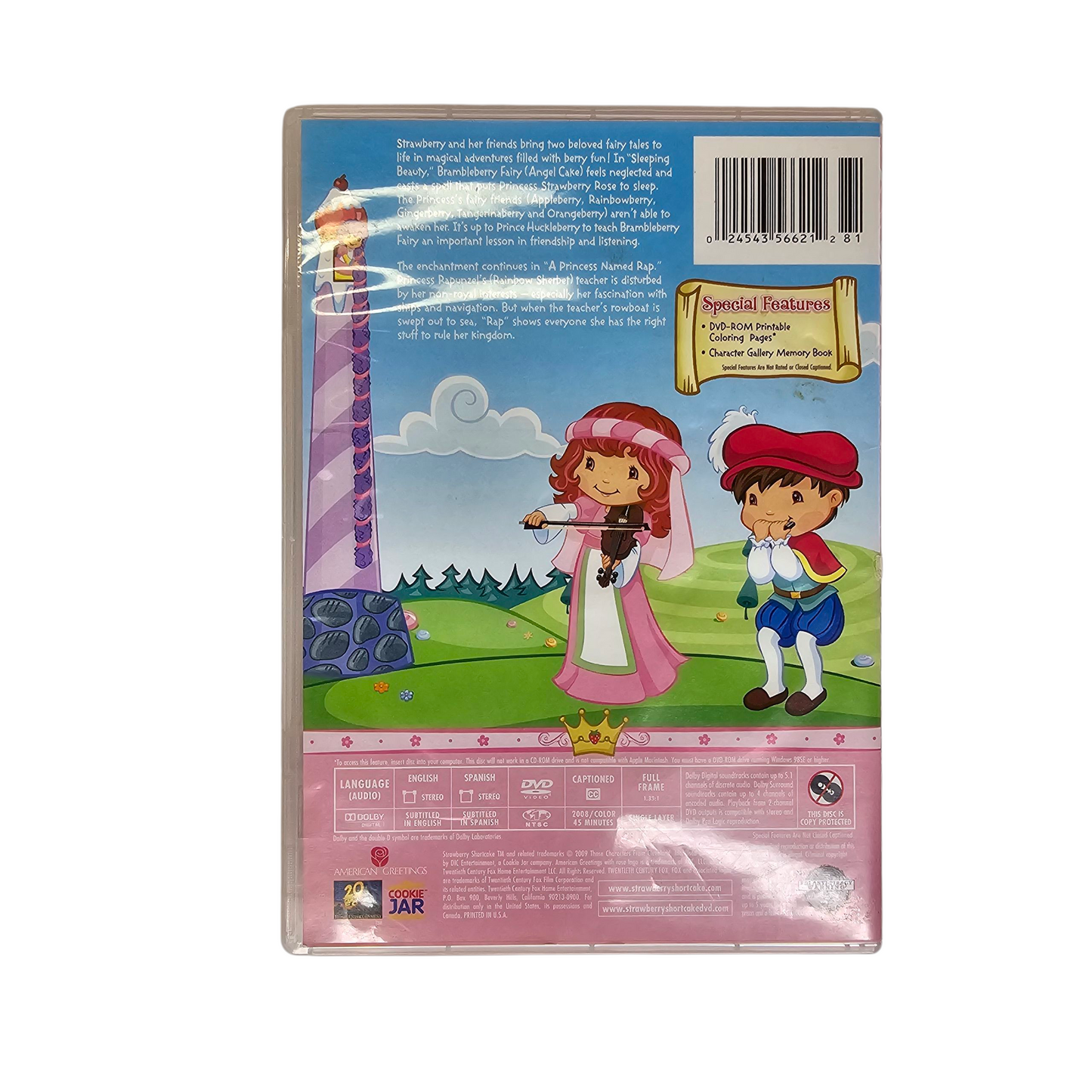 Strawberry Shortcake Happily Ever After DVD
