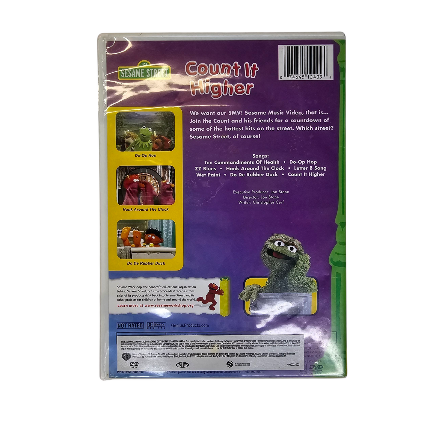 Sesame Street Count it Higher DVD