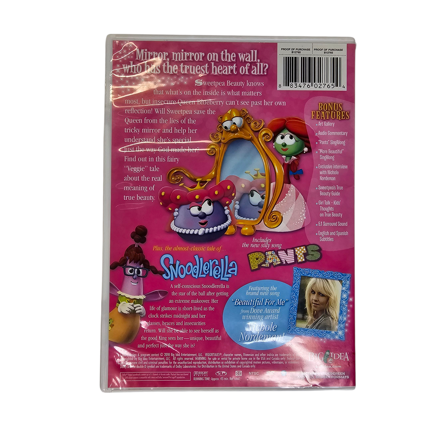 VeggieTales Sweetpea Beauty DVD