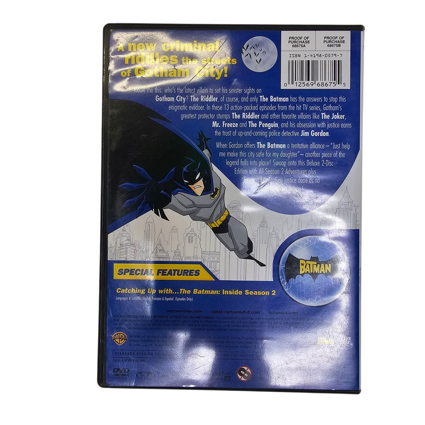 The Batman Comple Second Season DVD