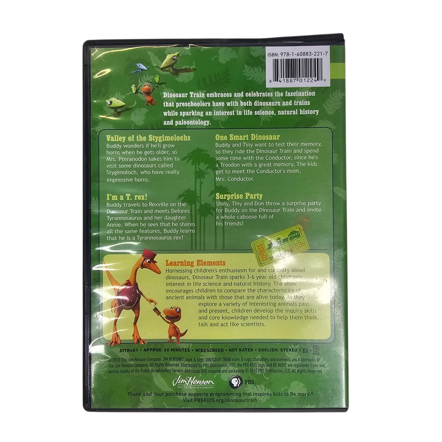 PBS Kids Dinosaur Train Dino-Mighty Music DVD