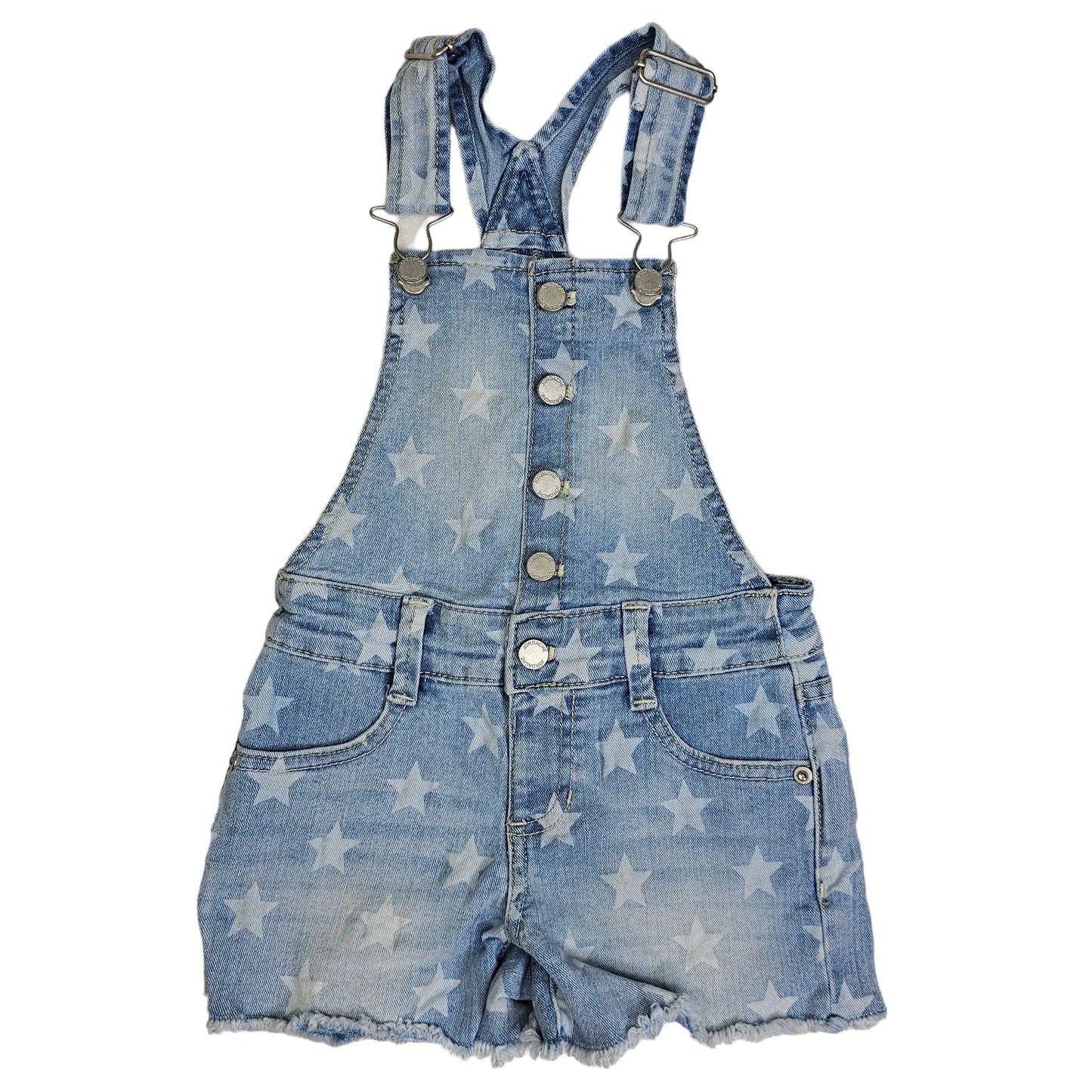 Jordache 4/5 Denim Shortalls