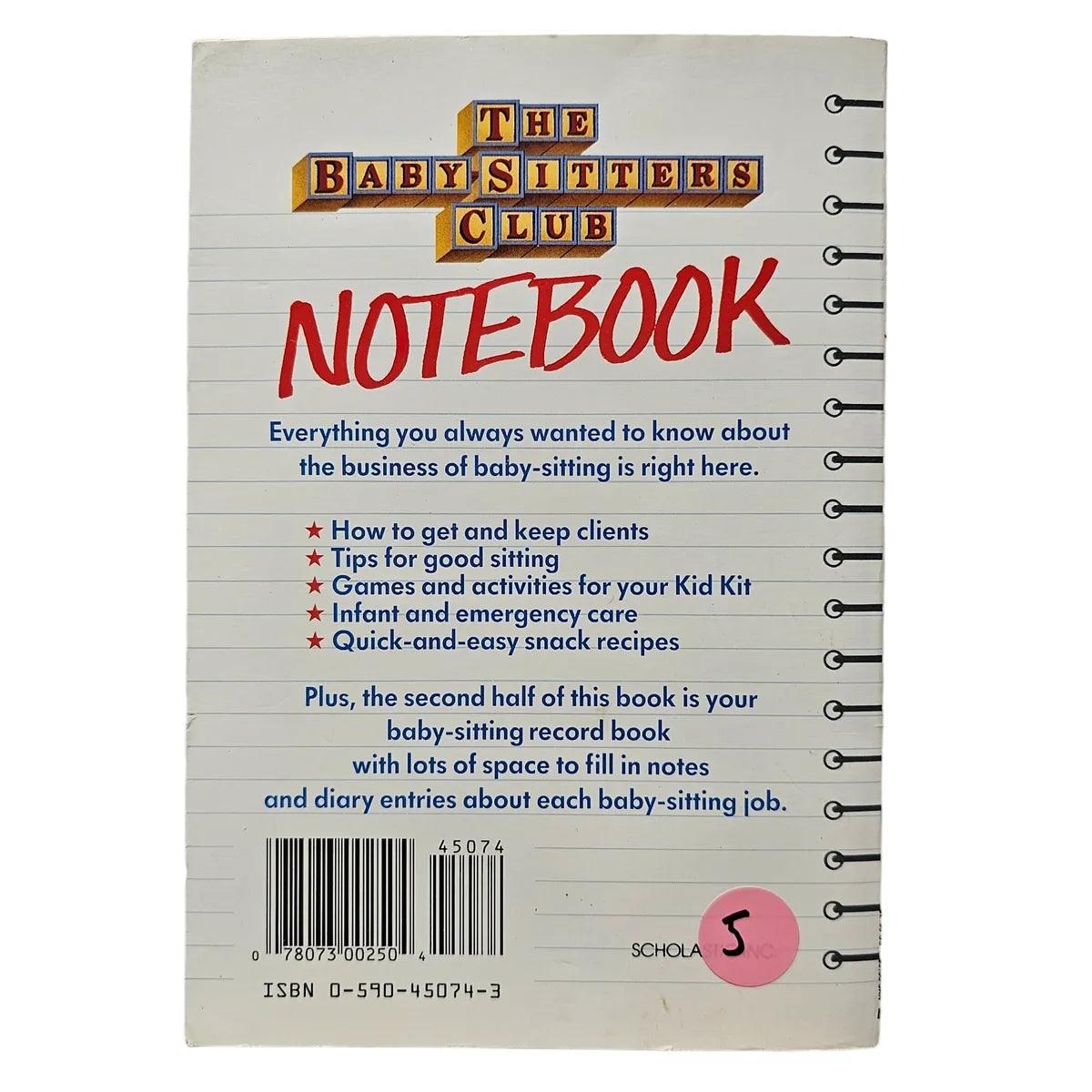 The Baby-Sitters Club Notebook