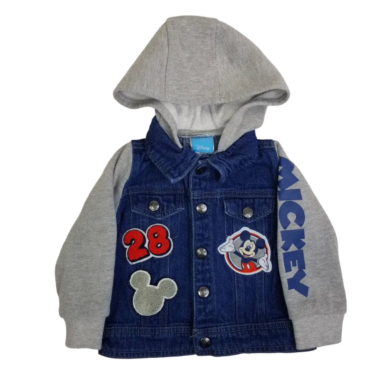 Disney 2T Denim Mickey Mouse Jacket