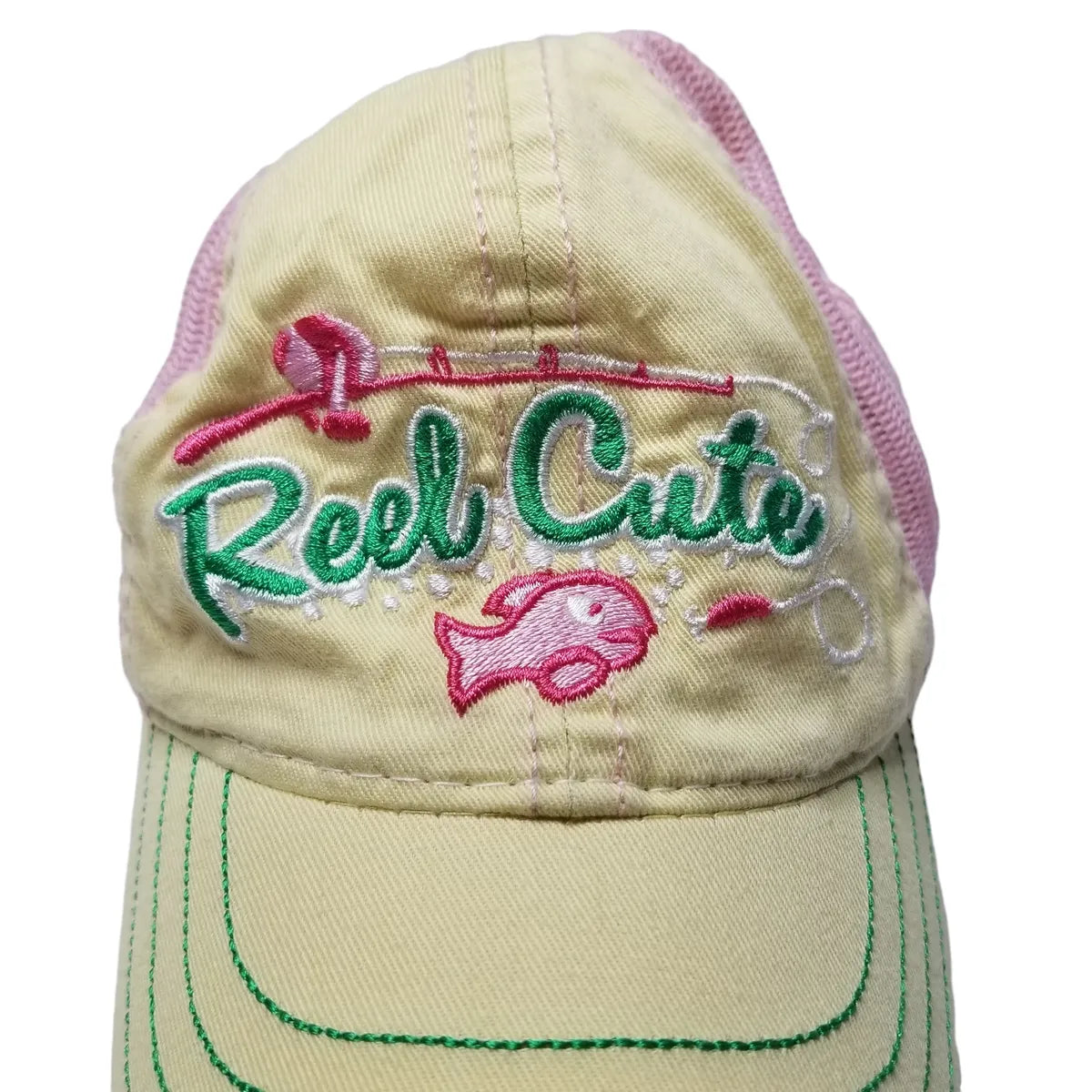 Toddler Reel Cute Fishing Mesh Hat