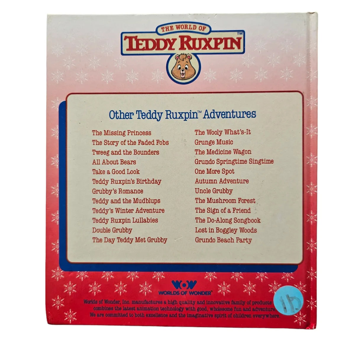Teddy Ruxpin's Christmas