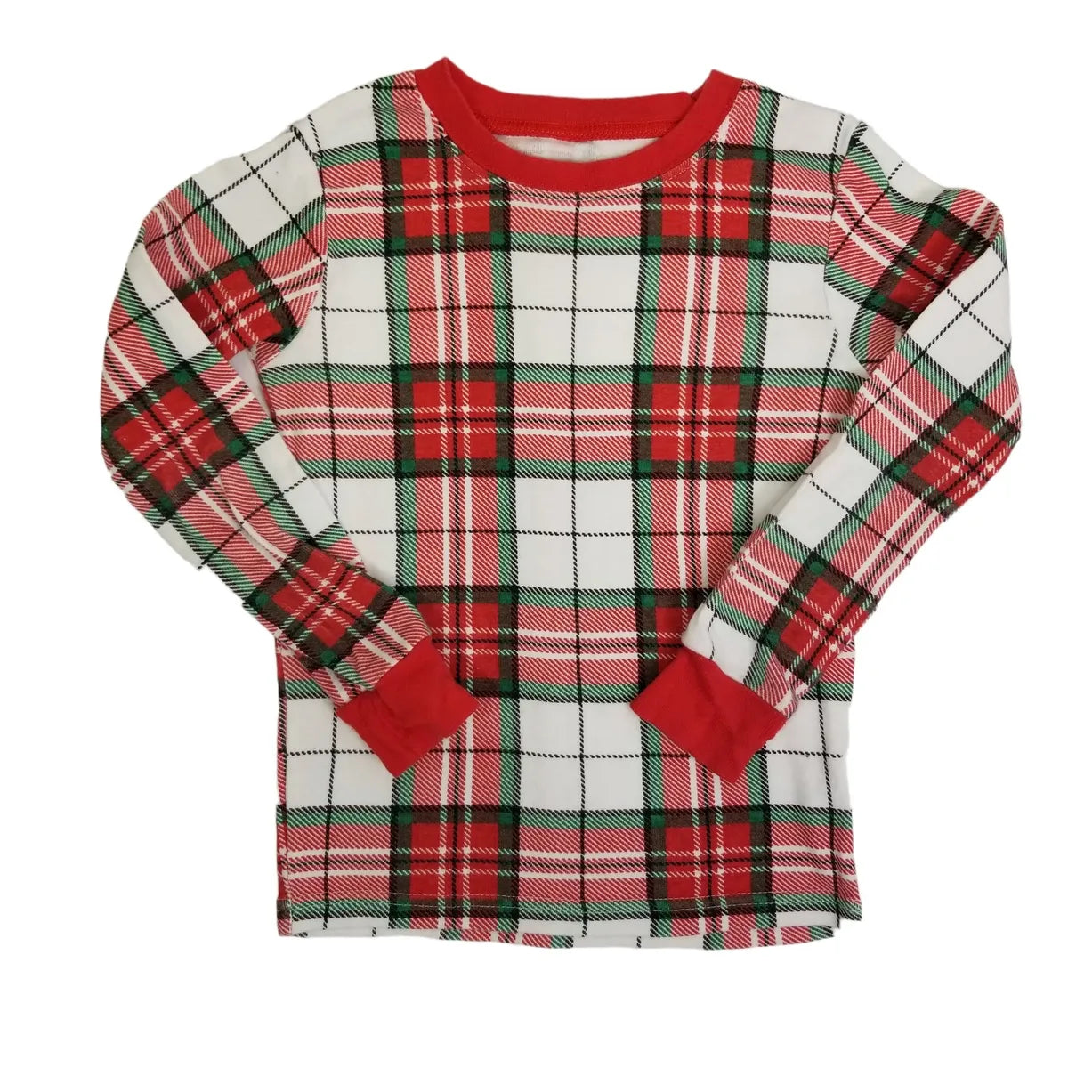 Carter's 6 Holiday Plaid Pajamas Set