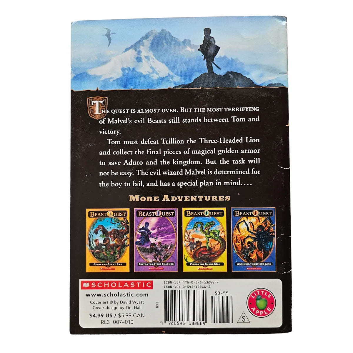 Beast Quest Trillion the Three-Headed Lion