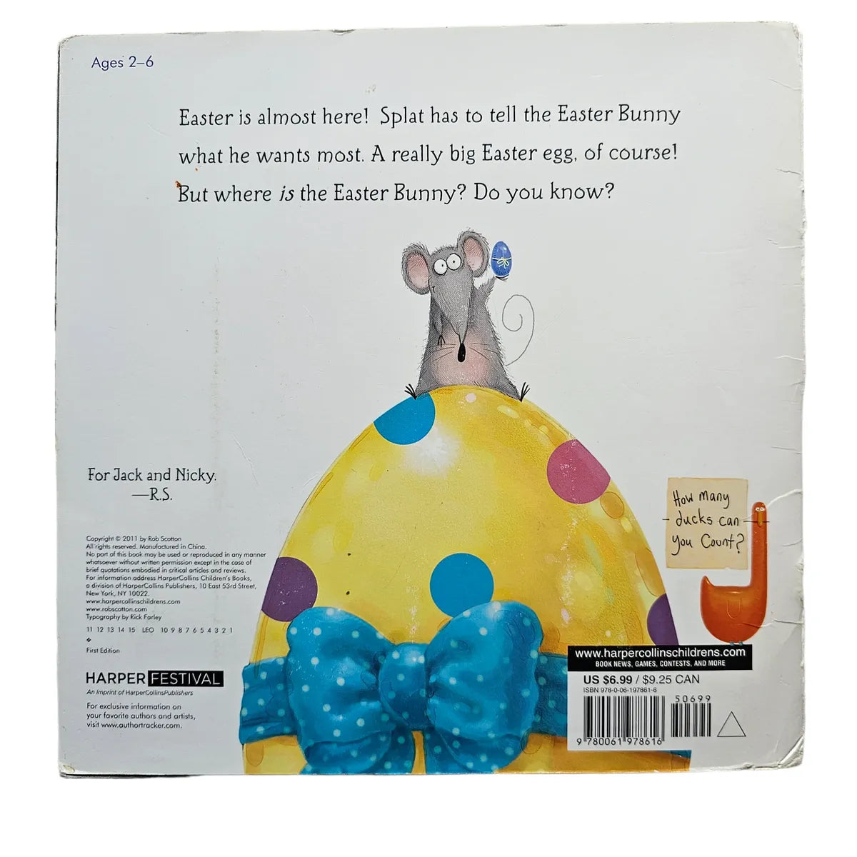 Splat the Cat Where's the Easter Bunny?