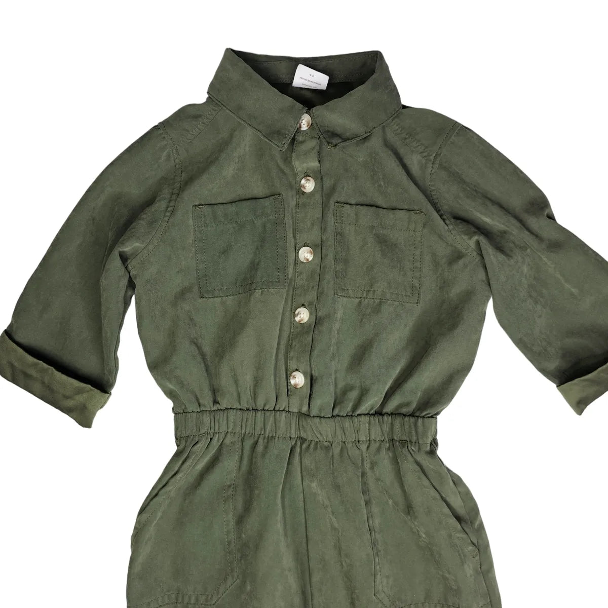 Wonder Nation 4/5 Velvet Jumpsuit
