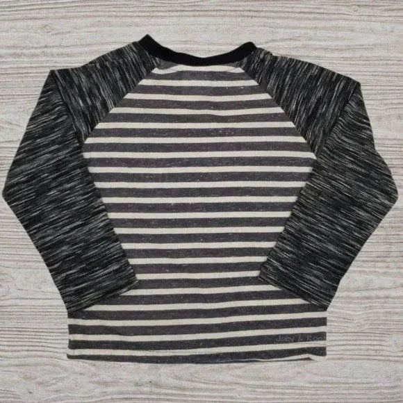 Spooky Cool Striped Halloween Tee