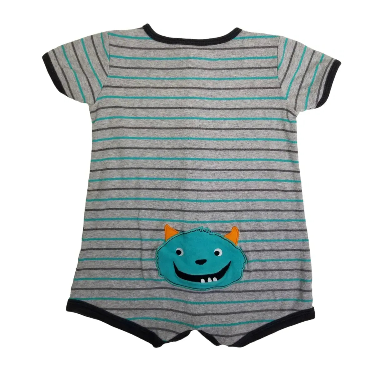 Carter's 24M Striped Monster Romper