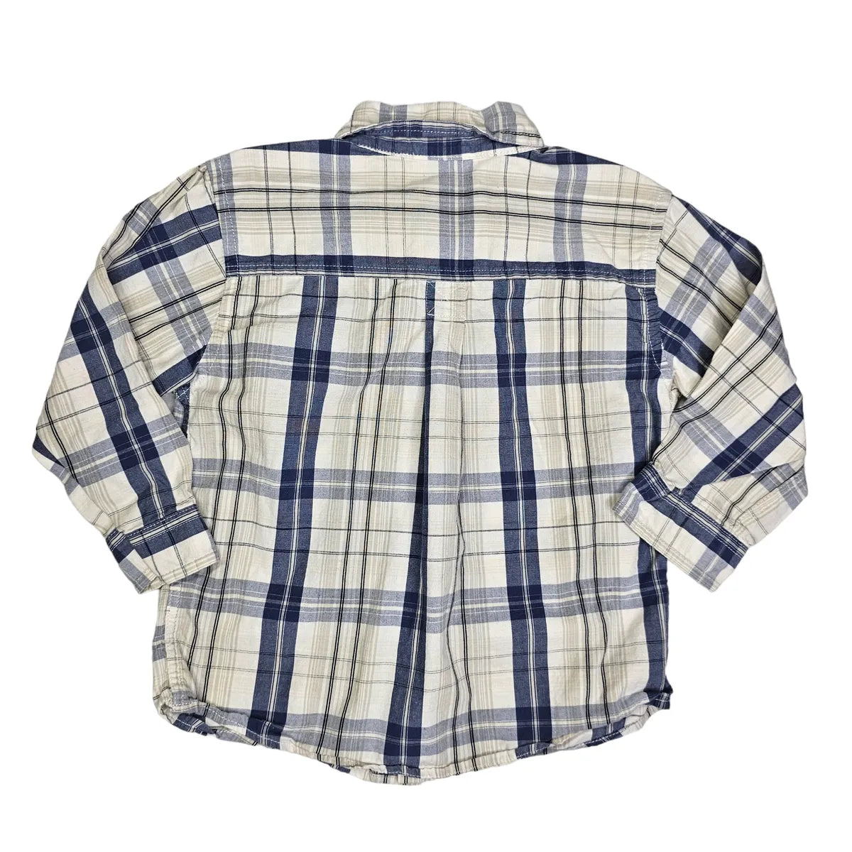 Faded Glory 24M Plaid Button Up