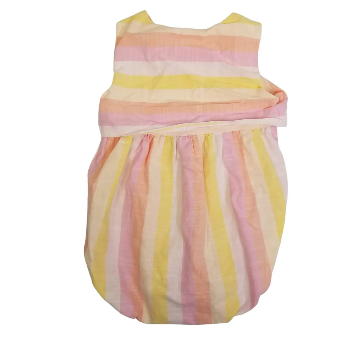 Baby Cat & Jack 18M Pastel Striped Bubble Romper