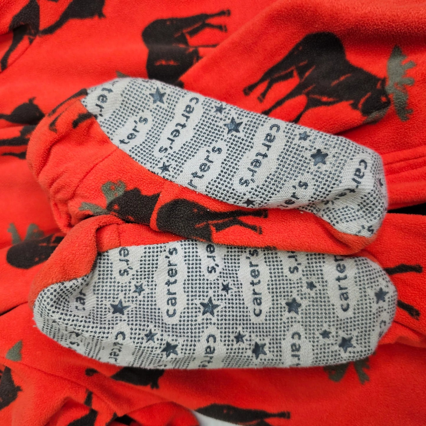 Carters 6 Fleece Footed Pajamas