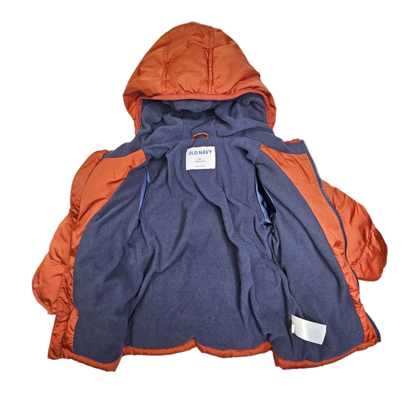Old Navy 4T Burnt Orange Coat