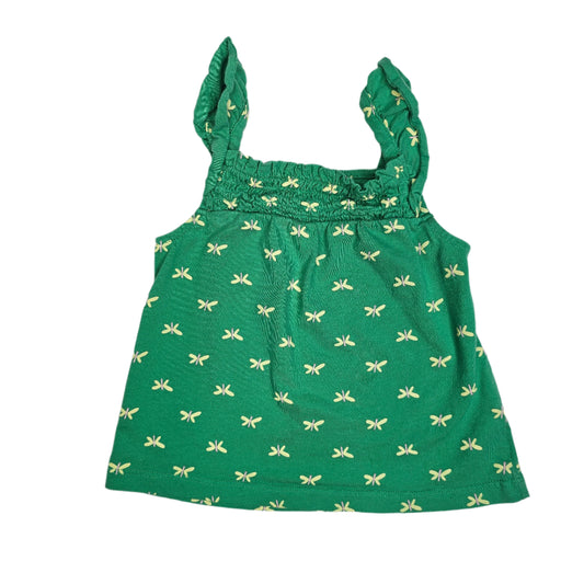 Carter's 24M Green Butterfly Tank Top