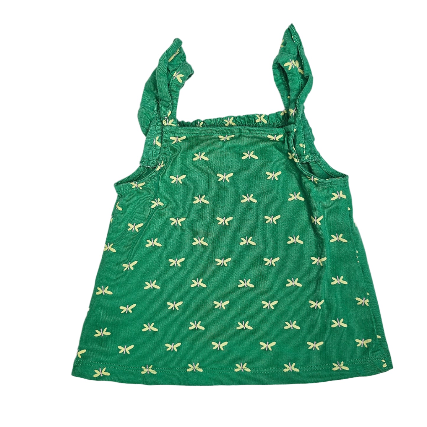 Carter's 24M Green Butterfly Tank Top