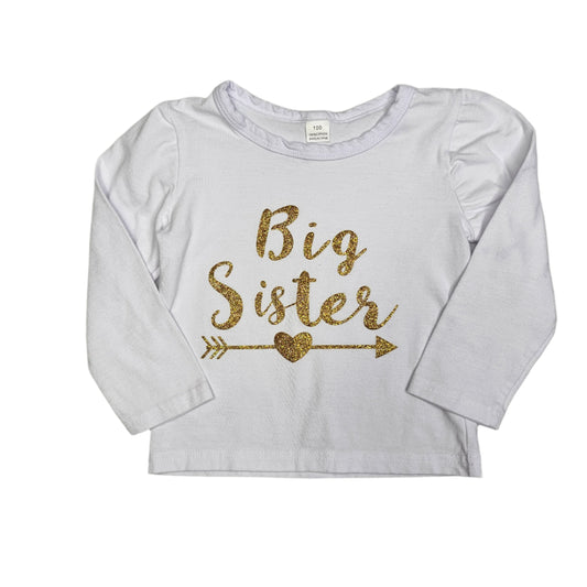 Big Sister 2T Graphic Long Sleeve