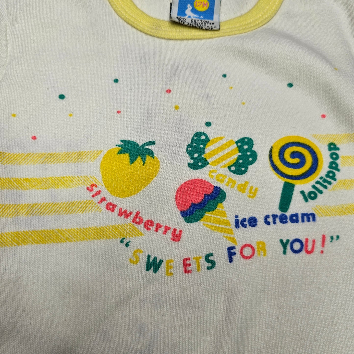 Pata Cake 12M Vintage Top