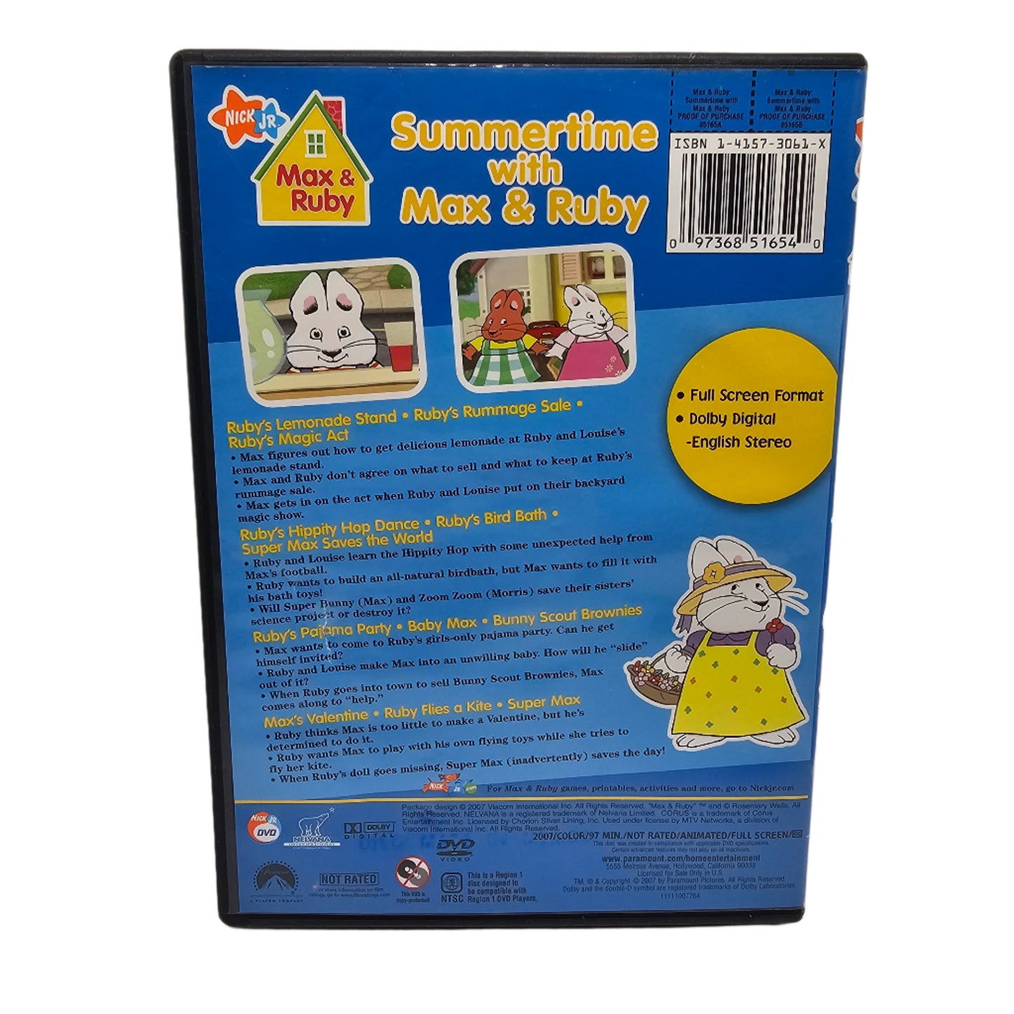 Summertime with Max & Ruby DVD