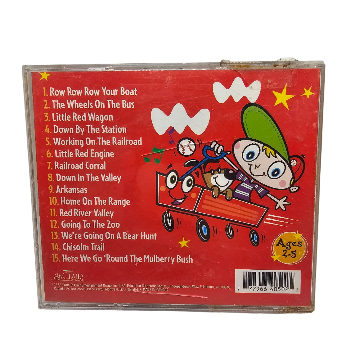 Kids Club Away We Go! CD
