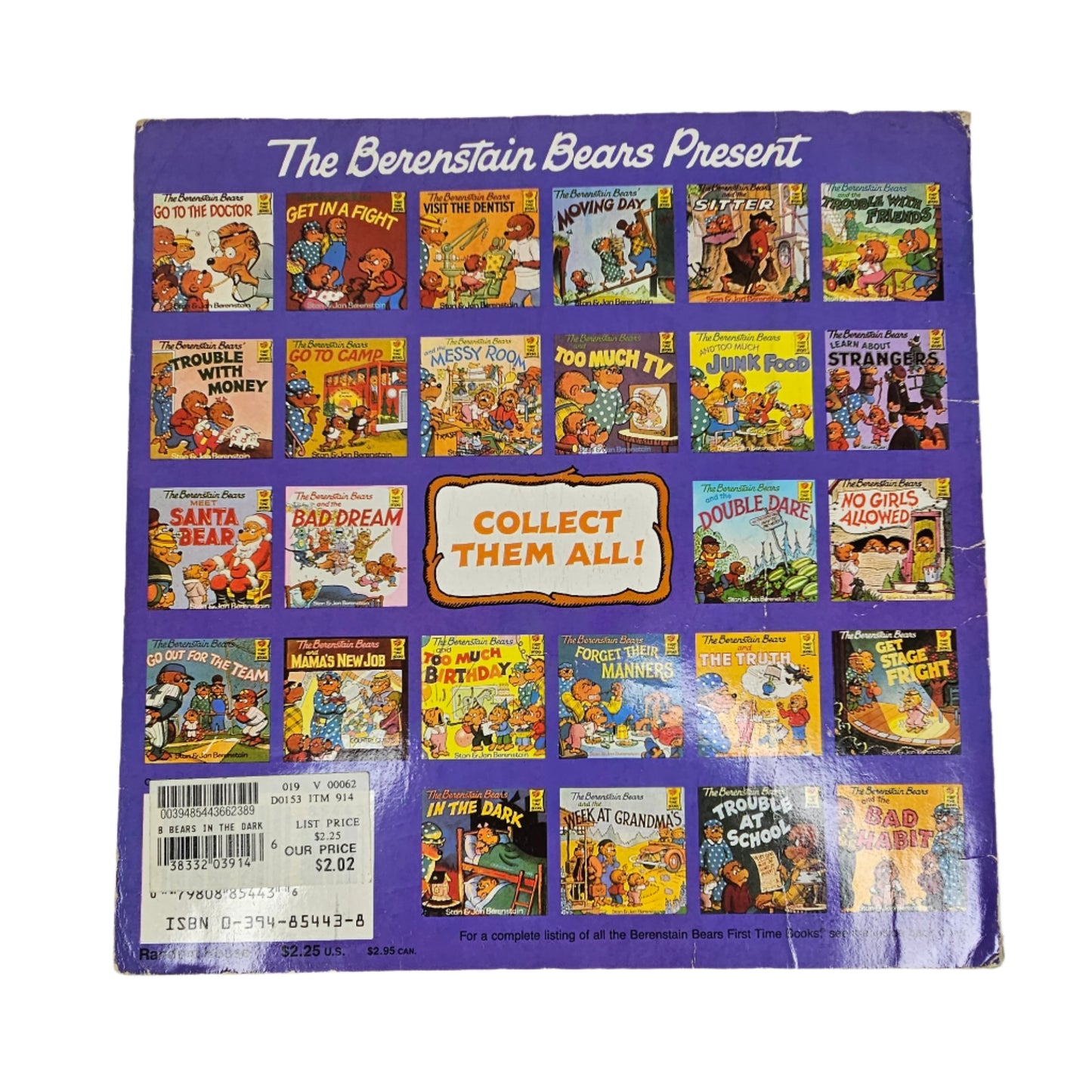 Berenstain Bears In the Dark