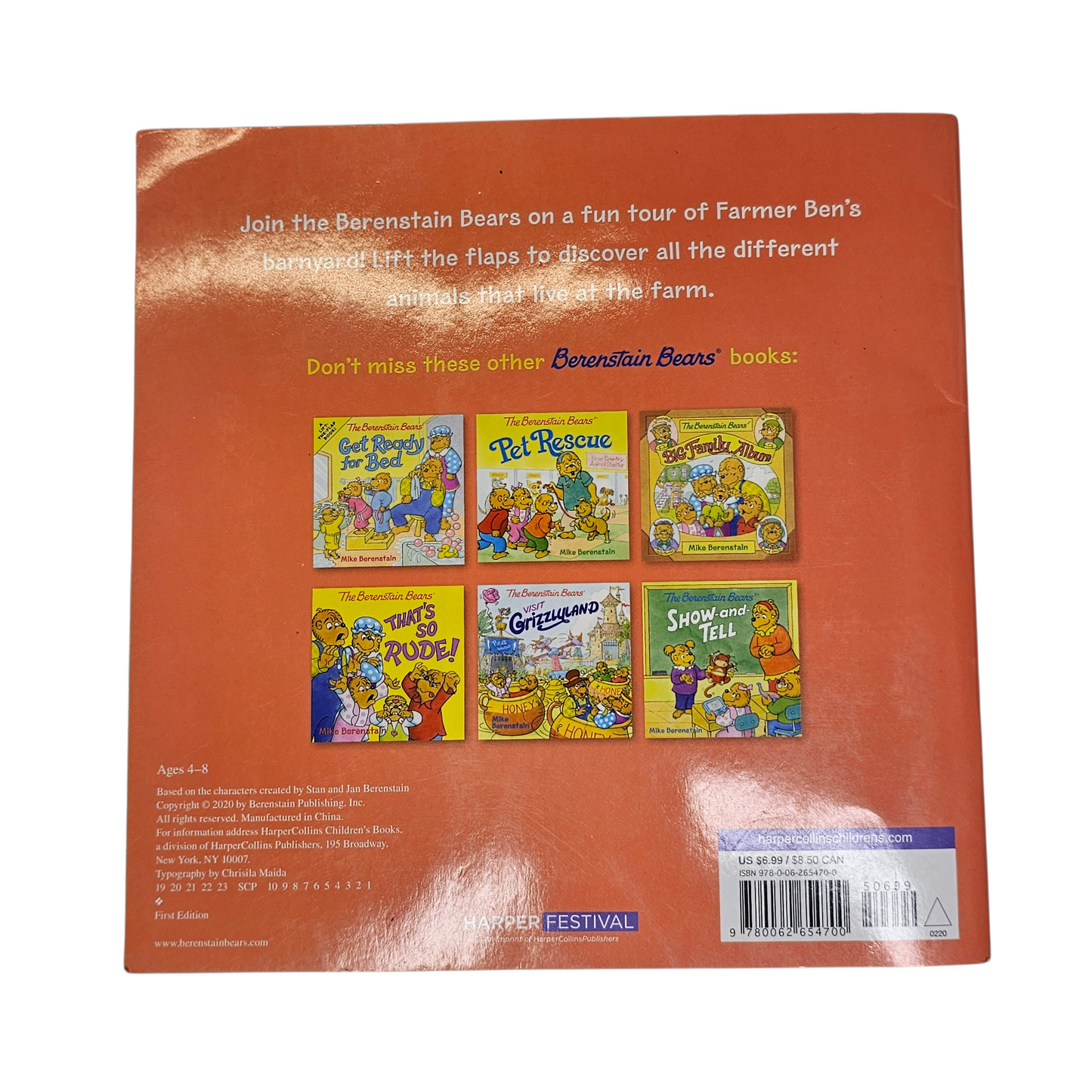 Berenstain Bears Visit the Farm