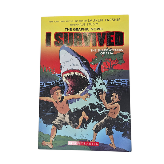 I Survived Graphic Novel The Shark Attacks of 1916