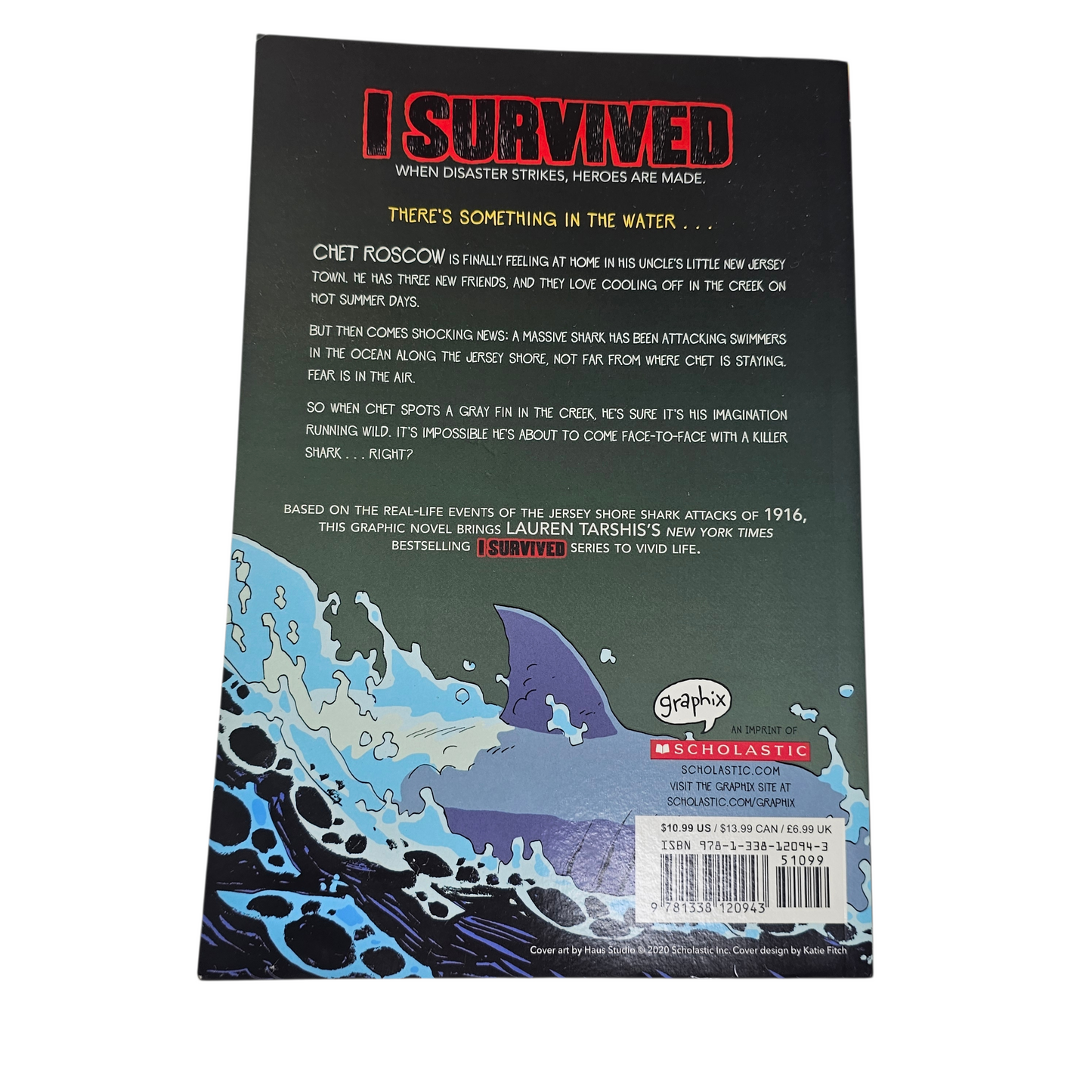 I Survived Graphic Novel The Shark Attacks of 1916