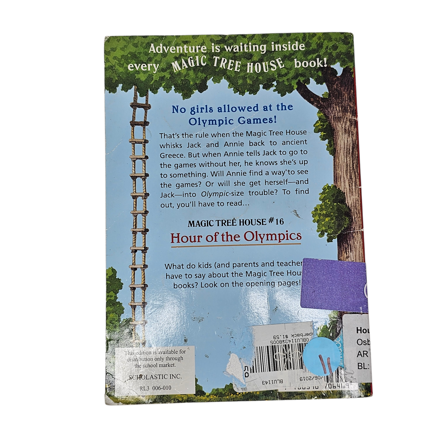 Magic Tree House Hour of the Olympics