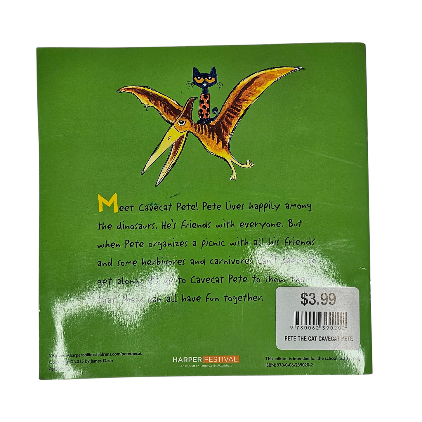 Pete the Cat Cavecat Pete