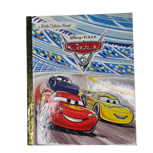 Disney Cars 3 Little Golden Book